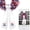 White-2, variant on Wreath Sash for Front Door Wreath Satin Sash Blank Sashes Embroidery Monogram Yard Doorway Indoor Outdoor Wall Ribbon Bow Home Decor(White,4th of July)