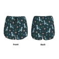 thumbnail image 3 of Rateoe Cute Turtle Printed 2 in 1 Women's Workout Shorts for Athletic Gym Running Shorts with Phone Pockets-XX-Large, 3 of 7