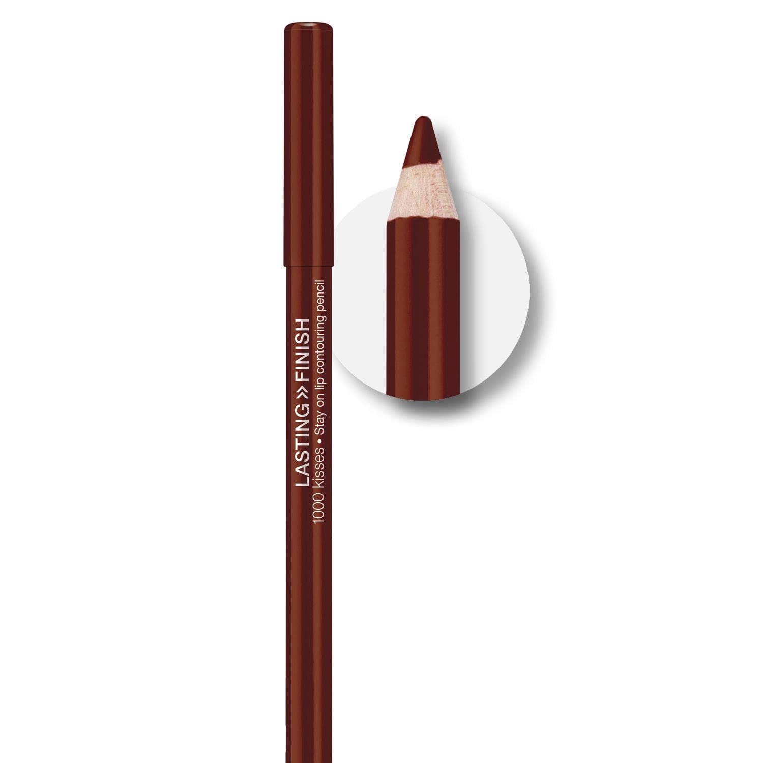 Rimmel London Lasting Finish 1000 Kisses Lip Liner, Coffee Bean