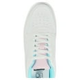 thumbnail image 2 of No Boundaries Women's Platform Casual Lace Up Sneakers, Wide Width Available, 2 of 6