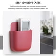 thumbnail image 2 of CIMAXIC 6pcs Remote Controller Storage Boxes Punch Free Storage Cases (Assorted Color),4.53"X3.15"X0.98", 2 of 5