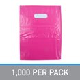 thumbnail image 5 of Hot Pink Merchandise Bags - Lightweight (9" x 12") - Pack of 1000 - Durable Plastic Gift Bags with Handles - Lightweight and Stylish Merchandise Bags for Shopping  Retail  Boutique  and Gifts, 5 of 5