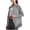 Gray, variant on Womens Tops Long Sleeve Shirts Button Lape L Collar Blouse Solid Color Causal Fall Fashion Workout Sports Shirts