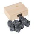 thumbnail image 3 of Juego de 9 piedras para enfriar Whisky y vino Nikou color gris sésamo, 3 of 5