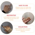 thumbnail image 4 of 3 Pcs Bagues de Doigt Assorties Premium Bague Décorative Simple Bijou de Doigt, 4 of 8