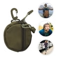 thumbnail image 3 of Miangastore Coin Purse Polyester Utility Pouch Hanging Storage Pouch For Belt Backpack, 3 of 9