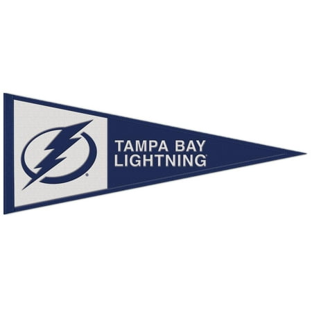 WinCraft Tampa Bay Lightning 13 x 32 Wool Primary Logo Pennant