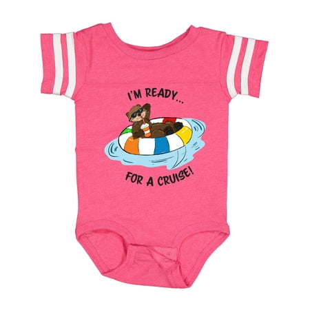 

Inktastic I m Ready for a Cruise Otter Gift Baby Boy or Baby Girl Bodysuit