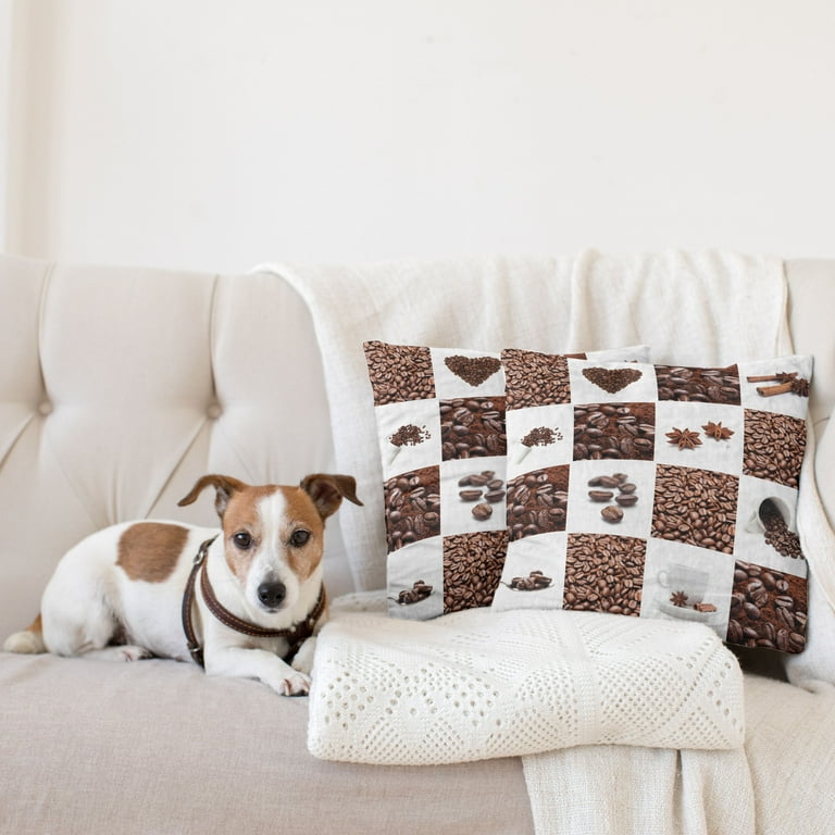 Pillow with outlet beans