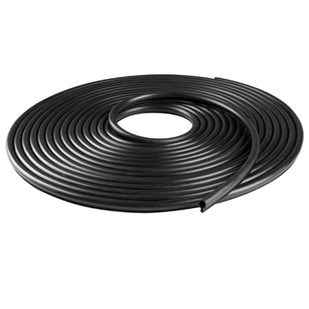 10M Window Rubber Seal Silicone Replacement for Window Door  UPVC Black Sealing Strip for 3-6mm Gaps  Kerf Mount Weatherstrip Seal Against Noise Water TPE Weather Strip