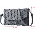 thumbnail image 7 of LinYooLi Women Small Geometric Pattern Holographic Cross body Bag Envelope Flap Purse, 7 of 7
