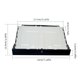 thumbnail image 5 of Riwesomey Soporte para bebidas ABS Instalación práctica Consola central Suministros para automóviles Botella Soporte para vasos resistente al desgaste Automoción decorativa y accesorios, 5 of 6
