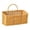 Z1#Yellow, variant on 11 inches Wall Hanging Basket, Hand Woven Hanging Fruit Storage Basket, Boho Style Open Storage Bin, Hanging Storage Basket for Organizing Home Kitchen Garden Plants Decor, Brown