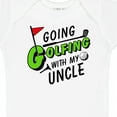 thumbnail image 4 of Inktastic Going Golfing with My Uncle Kids Golf Boys or Girls Baby Bodysuit, 4 of 5