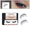 thumbnail image 3 of Pestañas postizas naturales Pestañas postizas, Paquete de pestañas largas y Pestañas postizas Extensión de pestañas, Chicas Belleza Mujeres Estilo largo y delgado Sunnimix pestañas postizas, 3 of 8