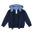 thumbnail image 4 of Infant & Toddler Boys Navy Hoodie, 4 of 8