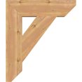 thumbnail image 3 of Ekena Millwork 5 1/2"W x 24"D x 28"H Traditional Slat Smooth Bracket, Western Red Cedar, 3 of 4