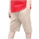 thumbnail image 1 of Odeerbi 3-10 Años Niños Verano Algodón Bermudas Pantalones Cortos Deportivos Cintura Elástica Ropa de Trabajo Pantalones Cortos, 1 of 5