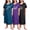 Set10, variant on 3 Pack Nightgowns for Women Plus Size V Neck Printed Sleepwear Loose Comfy Night Gown
