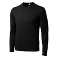 thumbnail image 5 of Yellow Rooster Men's Tall Long Sleeve PosiCharge Competitor Tee Black 3XLT, 5 of 6