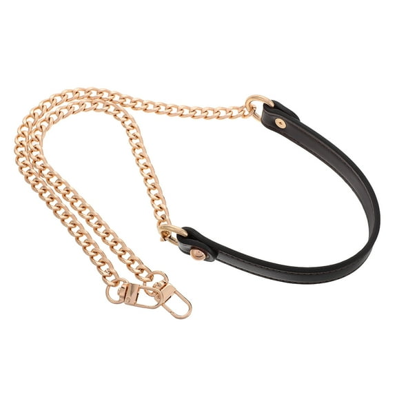 MRLESS Metal Chain Purse Straps Replacement Crossbody DIY Purse Chain Accessories Crossbody Bag and Handbag Strap Brown