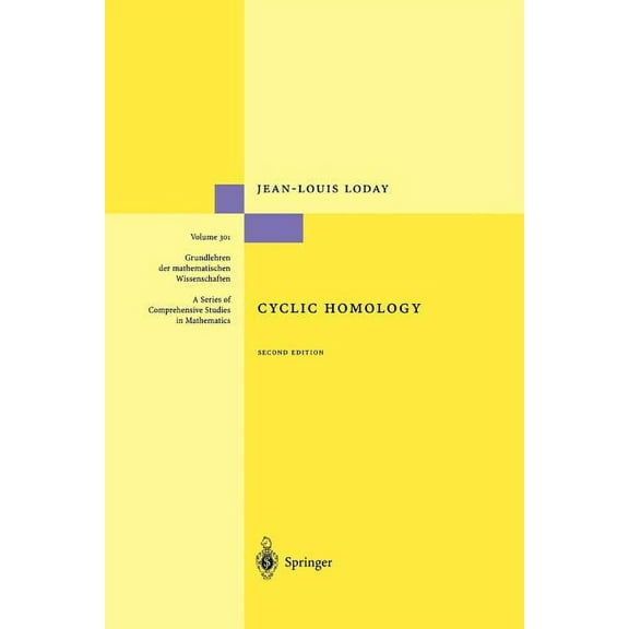 Grundlehren Der Mathematischen Wissensch Cyclic Homology, Book 301, (Paperback)