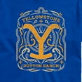 thumbnail image 3 of Yellowstone - Yellowstone Flourish Design - Men's Short Sleeve Graphic T-Shirt, 3 of 6