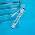 thumbnail image 3 of Northlight 6.75" White and Blue Round Swimming Pool Thermometer with Cord, 3 of 7