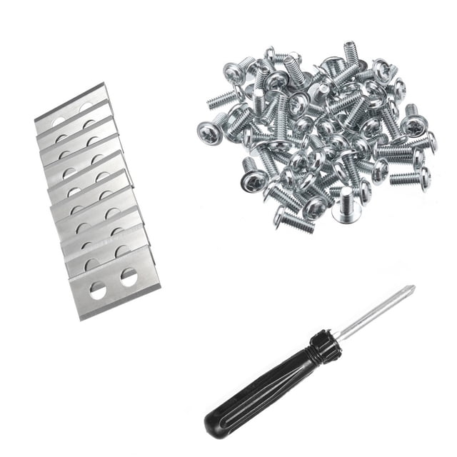 Riwesomey Reemplazo para Landroid Mower Robot 30PCS Insertos de repuesto de acero 0.9MM + 60PCS Tornillos + 1PCS Destornillador Vehículos, repuestos y accesorios Mis Riwesomey VI0043-00B