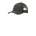 thumbnail image 1 of Port Authority C112 Snapback Trucker Cap, Grey Steel, OSFA, 1 of 1