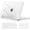 Clear, variant on MOSISO Hard Shell Case for MacBook Neo 13 inch, Ultra-Thin Clear with Keyboard Cover & Screen Protector,Clear