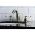 thumbnail image 3 of Kingston Brass KB983PLAB Victorian 2-Handle 8 in. Widespread Bathroom Faucet, Antique Brass, 3 of 5
