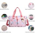 thumbnail image 3 of Bolso momia portátil de estilo coreano, bolso de almacenamiento cruzado de un solo hombro de gran capacidad para separación de ropa seca y húmeda Baoma, bolso multifuncional para madre y bebé, 3 of 5