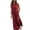 Hot Pink, variant on Antinious Summer Dresses for Women,Womens Dresses for Party,Plus Size Dresses for Curvy Women Casual Sleeveless Round Neck Solid Fork Opening Beach Dress,Khaki,XXXXL