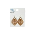 thumbnail image 3 of Time and Tru Women's Filagree Metal Boho Fishhook Basic Fashion Earrings, 3 of 4
