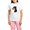 With Pink Camo Pant, variant on CafePress - Doberman Women's Light Pajamas - Women's Short Sleeve Print T-Shirt and Pants Light Cotton Pajama Set