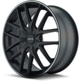 thumbnail image 2 of TOUREN TR60-3260 19X8.5 5X108/5X114.3 40ET 74.1CB BLACK/MACHINED FACE/BLACK RING, 2 of 2
