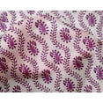 thumbnail image 5 of oneOone Silk Tabby Purple Fabric Block Sewing Craft Projects Fabric Prints By Yard 42 Inch Wide-MG, 5 of 5