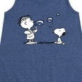 thumbnail image 3 of HYBRID APPAREL - Peanuts - Rerun And Snoopy Bubbles - Toddler & Youth Girls A-line Dress, 3 of 5