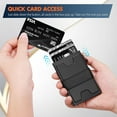 thumbnail image 6 of Card Holder Wallet,Men Pop Up Card Case,Slim Aluminum RFID Blocking,Holds 12+ Cards Plus Cash, 6 of 8