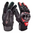 thumbnail image 1 of Guantes Isp D Kov Moto Touch Biker Negro Rojos Azul Nara, 1 of 1