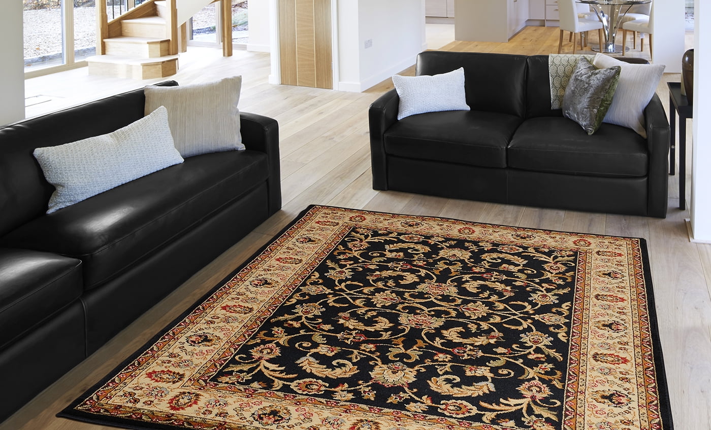 Home Dynamix Royalty Traditional Border Ivory Area Rug