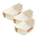 thumbnail image 1 of 50 bandejas de madera con forma de barco, desechables, para servir comida, sushi, platos y vajilla. 85 cm x 55 cm, 1 of 9