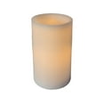 thumbnail image 4 of (3-pack) Mainstays 3x6 Inch Flameless LED Pillar Candles, White, 4 of 6