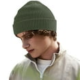 thumbnail image 2 of Beechfield Waffle Cotton Beanie, 2 of 4