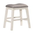 thumbnail image 1 of Topline Home Furnishings Whitewash Finished Stools, 1 of 3