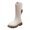 Beige, variant on Girls Knee High Boots Fashion Pearl Bowknot Toddler Slip On Long Chelsea Booties Fall Winter Princess Shoes
