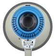 thumbnail image 2 of Champion Sports Megaphone with Siren, Handheld Microphone, Shoulder Strap, Powerful Bullhorn Loudspeaker with Adjustable Volume Control for Sport Events, Concerts, Crowd Control, White/Blue, 12 Watts, 2 of 5