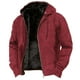 thumbnail image 2 of Ceisia Men's Casual Jacket Hooded Long Sleeve Winter Loose Fit with Zipper Gift, 2 of 7