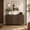 Black Walnut, variant on 59.8 Inch Storage Cabinet with 3 Drawers and 2 Doors, Fluted Buffet Sideboard for Living Room, Modern Mid Century TV Stand Coffee Bar Cabinet for Kitchen Entryway, Black Walnut